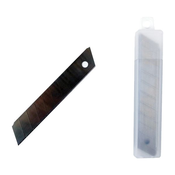 Spare Blades, 10 "snap-off" blades for large plastic kraft knive DACKB
