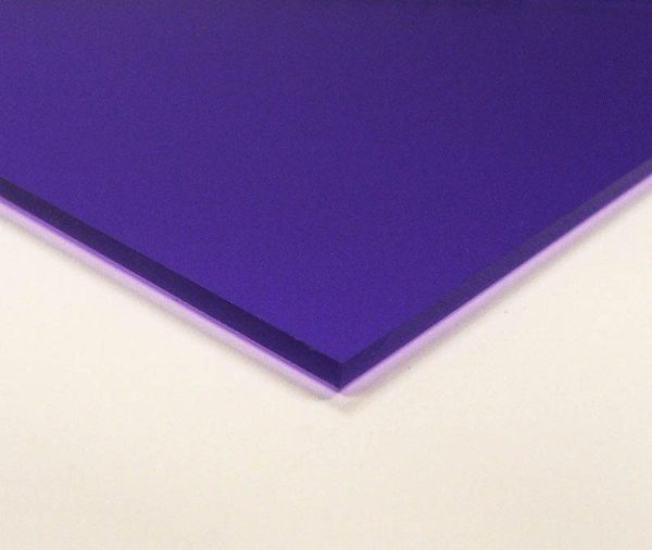 Aurora Violet 3mm Frosted Acrylic Sheet A3 ACR3FRVA3