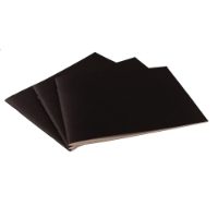 A4 Landscape Starter Sketchbook, Black Card Cover STA4BCL