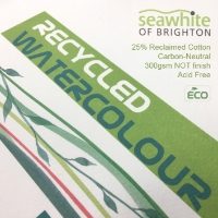 Seawhite A4+ Recycled Watercolour Paper 300gsm - 50 sheets