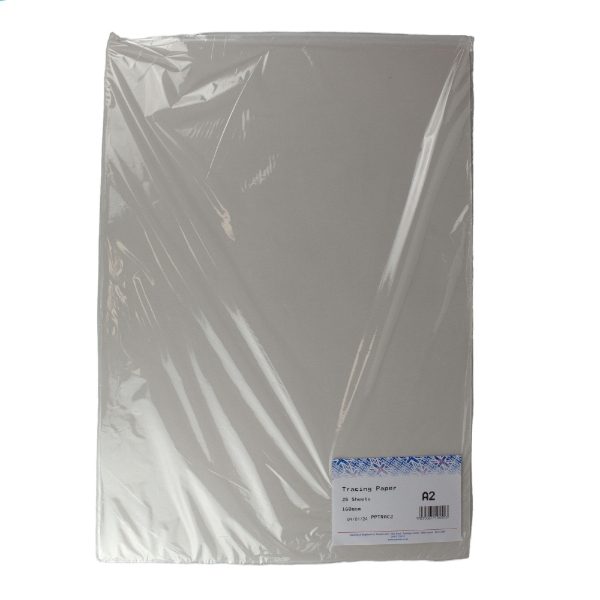 A2 Tracing Paper 160gsm (25 Sheet Pack)