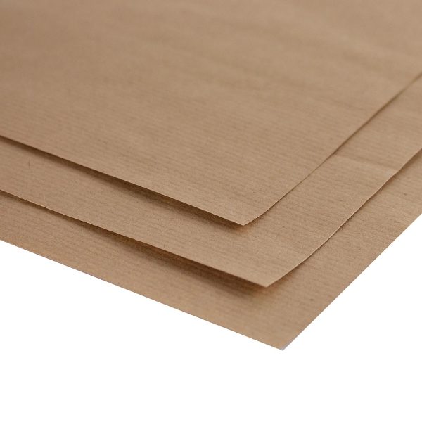 A4 Brown Ribbed Kraft Paper - 10 Sheet Retail pack PPBKA410