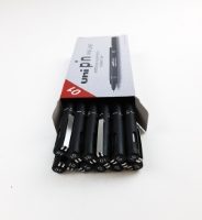 Uni Black Fineliner 0.1mm box of 12