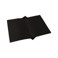 A5 Black cover/Black paper starter book