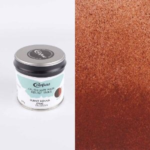 PTIRBS Caligo Safewash Relief Ink Burnt Sienna 250g Tin