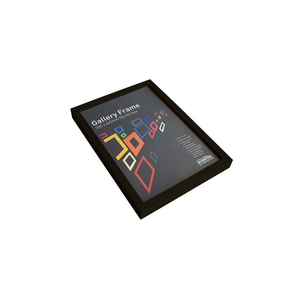 A3 Gallery Wooden Picture Frame with Black Finish