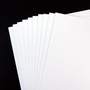 A2 600gsm White Card, 25 Sheet Pack CDW12SA2