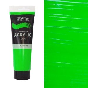 250ml Acrylic Paint Fluro Green