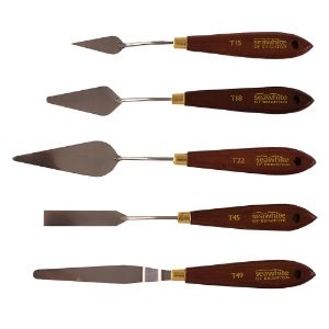 Palette Knive, Set of 5 Shapes - DAPKS