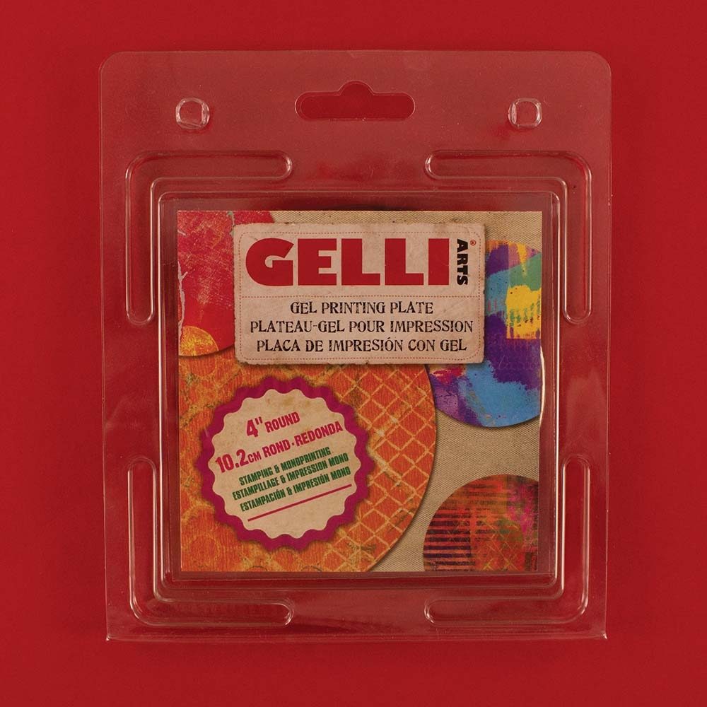 Gelli Plate - 4 Inch Round - Seawhite of Brighton Ltd